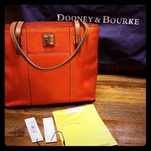 Dooney & Bourke Small Lexington Bag in Geranium